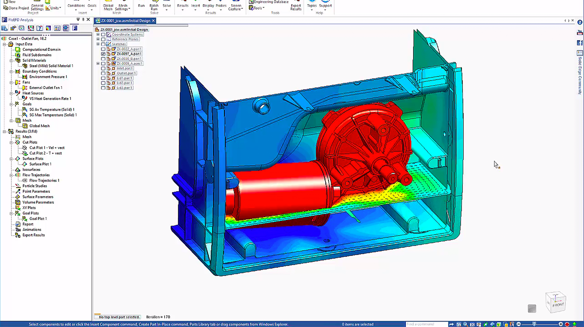 Simcenter FloEFD per Solid Edge, NX, PTC Creo e Catia è soluzione ideale per la simulazione CFD per la meccanica fluida e termica per ingegneri e designer