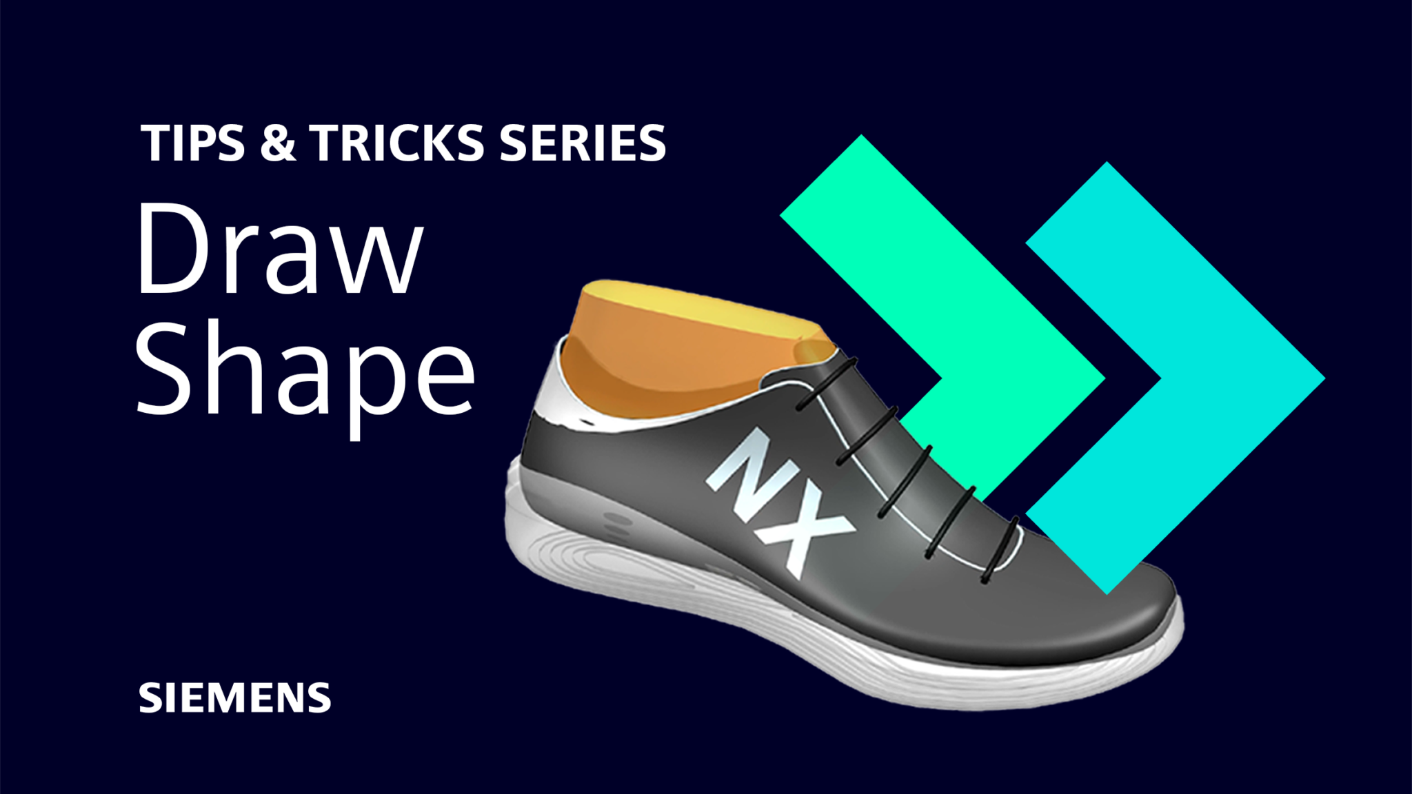 NX Draw Shape Siemens Tips & Tricks